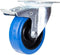 Tarsus Zwenkwiel met rem - 200 mm - Kogellagers - 280 kg - Blauw