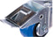 Tarsus Zwenkwiel met Rem - Ø 80 mm - Kogellagers - 100 kg Belastbaar - Blauw