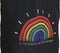 Tas, Boodschappentas, Schoudertas, Tote Bag (2 stuks a: 43x15x40 cm) - Kleurrijke, Unieke Designs, Regenboog, Hartjes