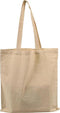 Tas - Katoen - reusable - 38x42cm - lusdraagtas - beige - 25 stuks