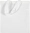 Tas met handvaten Creotime 28x30cm wit