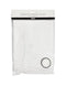 Tas met treksluiting Creotime 37x41cm wit