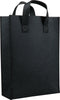 Tas - Vilt - portrait - 23x 10x33cm - zwart - 10 stuks