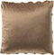 Dutch Decor MIRA - Kussenhoes 45x45 cm - Irish Cream - beige - bruin - met rits - zonder binnenkussen
