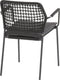 Taste Barista stapelbare tuinstoel - Antraciet