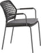 Taste Barista stapelbare tuinstoel - Antraciet