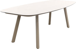 Taste Manolo tuintafel 240x103 cm. - Deens ovaal - Latte