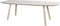 Taste Manolo tuintafel 240x103 cm. - Deens ovaal - Latte