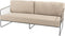Taste Prego 3-zits loungebank - taupe