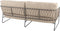 Taste Prego 3-zits loungebank - taupe