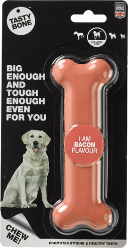 TastyBone - Large - Bacon - Hond - Kauwspeelgoed - Vegan - Kluif - Nylabone