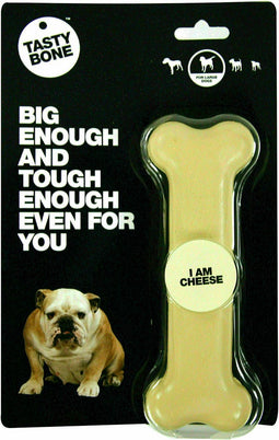 TastyBone - Large - Cheese - Hond - Kauwspeelgoed - Vegan - Kluif - Nylabone