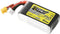 Tattu LiPo accupack 11.1 V 750 mAh Aantal cellen: 3 95 C Softcase