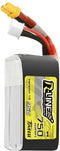 Tattu LiPo accupack 11.1 V 750 mAh Aantal cellen: 3 95 C Softcase