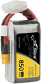 Tattu LiPo accupack 11.1 V 850 mAh Aantal cellen: 3 75 C Softcase XT30