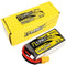 Tattu LiPo accupack 14.8 V 1550 mAh Aantal cellen: 4 120 C Softcase XT60