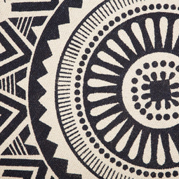 TATVAN - Laagpolig vloerkleed - Blauw - 120 cm - Katoen