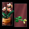LEGO Botanicals - Mini orchidee - 5 bloesems - Terracotta