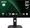 MSI PRO MP275PG - Full HD IPS Monitor - 27 inch - 100Hz - 1 ms MPRT - Ergonomisch verstelbaar - Ingebouwde speakers
