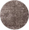 Taupe vloerkleed - 160rond cm - Effen - Modern