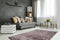 Taupe vloerkleed - 160x160 cm - Effen - Modern ROND