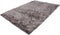 Taupe vloerkleed - 160x160 cm - Effen - Modern ROND