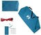 vidaXL - Kampeerluifel - waterdicht - 300x294 - cm - blauw