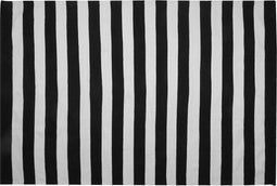 TAVAS - Outdoor kleed - Zwart - 160 x 230 cm - Synthetisch materiaal