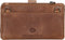 Hide & Stitches Porto Telefoontasje - 5 Creditcardvakken - Bruin