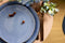 Tavola - Ontbijtborden - New blue Santorini - Zacht blauw - Ø22cm - Lichte glans - Aardewerk - 6 stuks - Servies