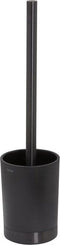 Tiger Tune - Toiletborstel met houder vrijstaand - Zwart metaal geborsteld / Zwart - Gunmetal black