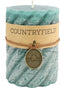 Countryfield Stompkaars met ribbel Petrol Ø7 cm | Hoogte 15 cm