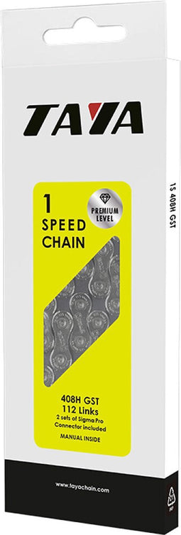 Taya Ketting 408h Antiroest 1/2 X 3/32 1s 112 Schakels Grijs