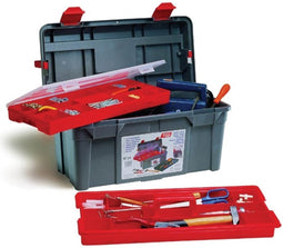 Tayg Gereedschapskist - 58x28.5x29 cm - zwart en rood - TG34