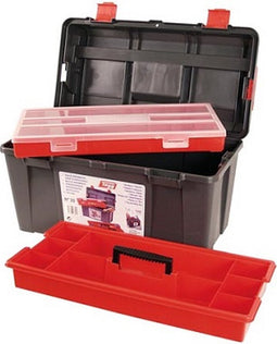 Tayg Gereedschapskoffer 48 X 25,8 Cm Polypropyleen Rood/zwart