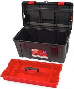 Tayg Gereedschapskoffer 48 X 25,8 Cm Polypropyleen Zwart/rood