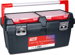 TAYG Gereedschapskoffer - 600 x 305 x 295 mm - Met inlegbak & 3 sorteerdozen