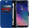 Accezz Samsung Galaxy A6 (2018) - Wallet Softcase Bookcase - 3 Pashouders - Donkerblauw