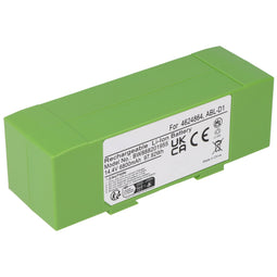 Household robot battery to replace iRobot ABL-D2, ABL-D1, 4624864 - 6800mAh 14.4V Li-Ion