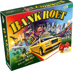 Bankroet bordspel - Familiespel - Wie is de grootste geldverspiller?