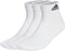 adidas Sportswear - Gevoerde Enkelsokken - Demping en Voetboogondersteuning - Wit (3 paar)