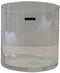 Rasteli Vaas-Cylinder Vaas Glas D 24 cm H 24 cm