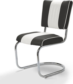 Bel Air Retro Eetkamerstoel CO-27 Zwart