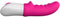 TOYZ4LOVERS - ELYS RHINHORN SILICONE VIBRATOR 9 INTENSITIES PINK