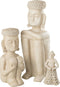 J-Line decoratie Standbeeld Etnisch - steen/polyresin - beige - large