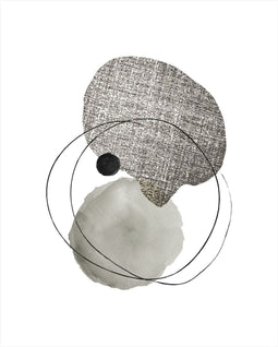 WOOOD Exclusive Dot & Structure Poster - Papier - 40x50