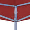 vidaXL - Partytentdak - 580 x 291 cm - UV- en waterbestendig - Bordeauxrood