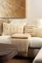 Dutch Decor ELIANA - Kussenhoes 40x60 cm - Tofu - beige - met rits - zonder binnenkussen