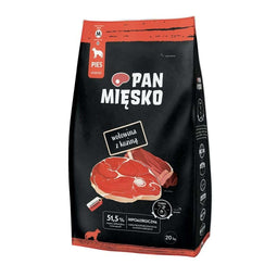 Voer PAN MIĘSKO M Kalfsvlees 20 kg