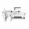 Cooler Master Vertical GPU Holder Kit V3 - Vertical GPU Mounting Kit - PCIe 4.0 Riser Cable - Wit